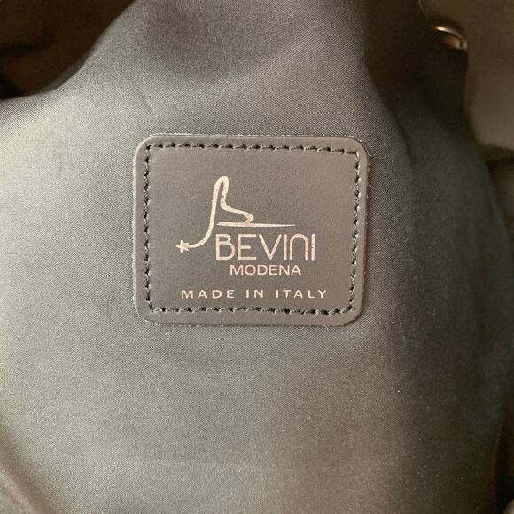 BEVINI Pink & Purple Color Block Leather Tote Handbag - Picture 9 of 9